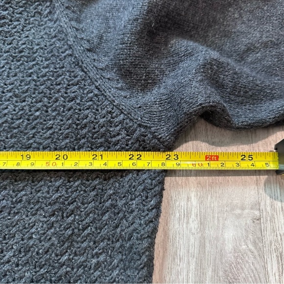 Marc Anthony Charcoal Shawl Collar Wool Blend Sweater XL - Picture 7 of 8